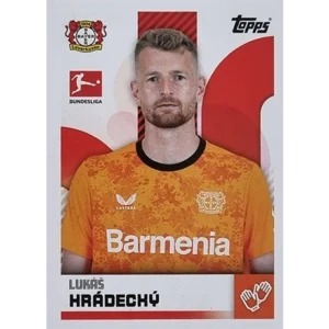 Topps Bundesliga Sticker Saison 2024/2025 / Sticker Nummer 263 Lukas Hradecky