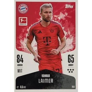 Topps Bundesliga Match Attax 2024/25 / Nr. 263 KONRAD LAIMER