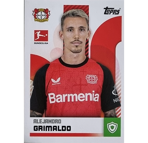 Topps Bundesliga Sticker Saison 2024/2025 / Sticker Nummer 264 Alejandro Grimaldo