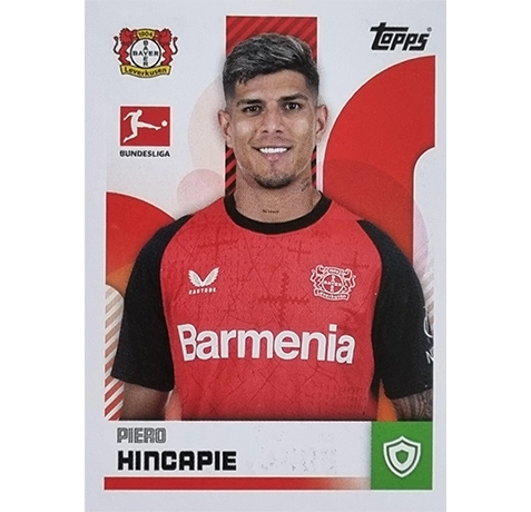 Topps Bundesliga Sticker Saison 2024/2025 / Sticker Nummer 265 Piero Hincapie