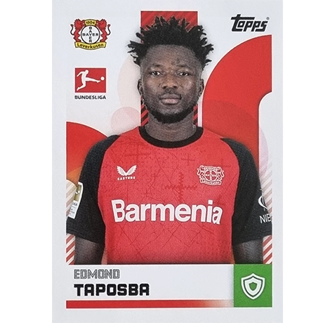 Topps Bundesliga Sticker Saison 2024/2025 / Sticker Nummer 267 Edmund Taposba