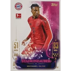 Topps Bundesliga Match Attax 2024/25 / Nr. 267 MICHAEL OLISE / STADIONZAUBER