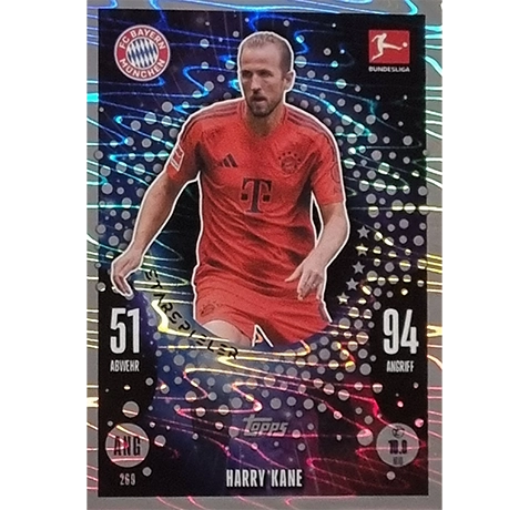 Topps Bundesliga Match Attax 2024/25 / Nr. 269 HARRY KANE / STARSPIELER