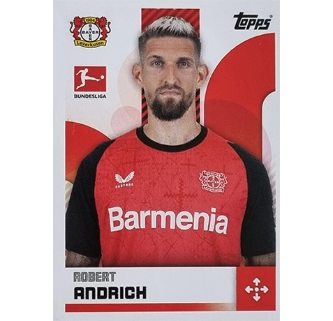 Topps Bundesliga Sticker Saison 2024/2025 / Sticker Nummer 271 Robert Andrich