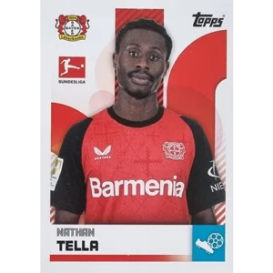 Topps Bundesliga Sticker Saison 2024/2025 / Sticker Nummer 273 Nathan Tella