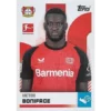 Topps Bundesliga Sticker Saison 2024/2025 / Sticker Nummer 275 Victor Boniface