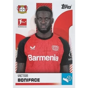 Topps Bundesliga Sticker Saison 2024/2025 / Sticker Nummer 275 Victor Boniface