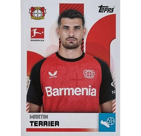 Topps Bundesliga Sticker Saison 2024/2025 / Sticker Nummer 276 Martin Terrier