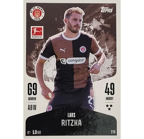 Topps Bundesliga Match Attax 2024/25 / Nr. 276 LARS RITZKA