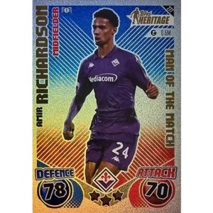 Topps Champions League EXTRA Match Attax 2024-2025 / 277 AMIR RICHARDSON / HERITAGE