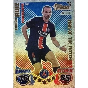 Topps Champions League EXTRA Match Attax 2024-2025 / 278 FABIAN RUIZ / HERITAGE