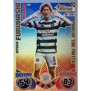 Topps Champions League EXTRA Match Attax 2024-2025 / 279 KYOGO FURUHASHI / HERITAGE