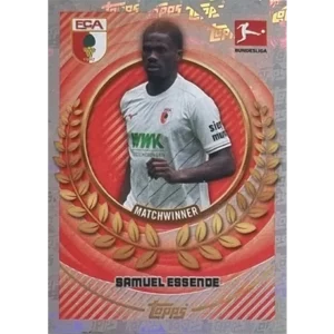 Topps Bundesliga Sticker Saison 2024/2025 / Sticker Nummer 028 Samuel Essende / Matchwinner