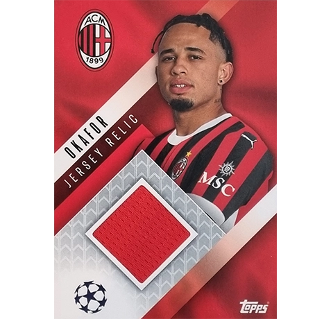 Topps Champions League Match Attax 2024/2025 / JERSEY RELIC / JR-NO / NOAH OKAFOR