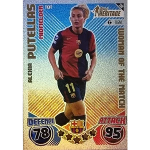 Topps Champions League EXTRA Match Attax 2024-2025 / 280 ALEXIA PUTELLAS / HERITAGE