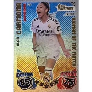 Topps Champions League EXTRA Match Attax 2024-2025 / 282 OLGA CARMONA / HERITAGE