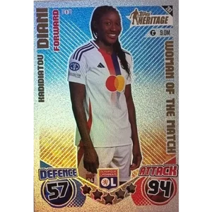 Topps Champions League EXTRA Match Attax 2024-2025 / 283 KADIDIATOU DIANI / HERITAGE