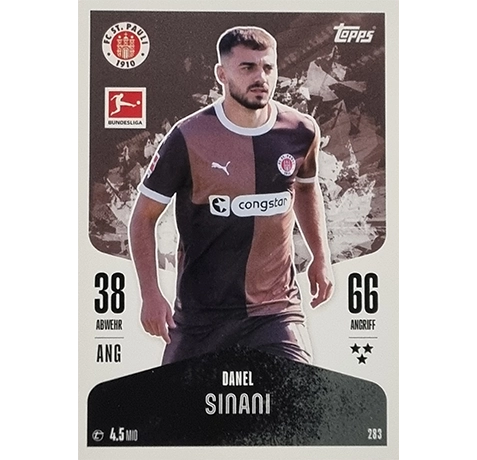 Topps Bundesliga Match Attax 2024/25 / Nr. 283 DANEL SINANI