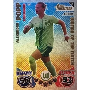 Topps Champions League EXTRA Match Attax 2024-2025 / 285 ALEXANDRA POPP / HERITAGE