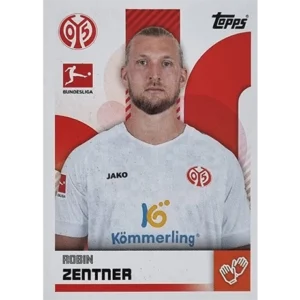 Topps Bundesliga Sticker Saison 2024/2025 / Sticker Nummer 286 Robin Zentner