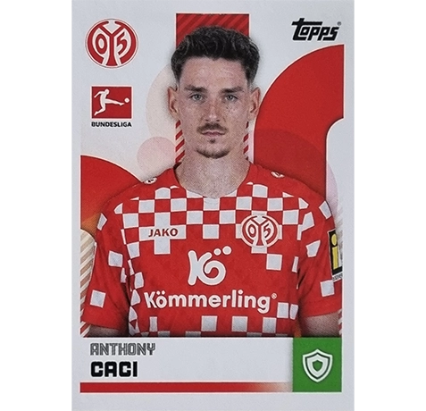 Topps Bundesliga Sticker Saison 2024/2025 / Sticker Nummer 287 Anthony Caci