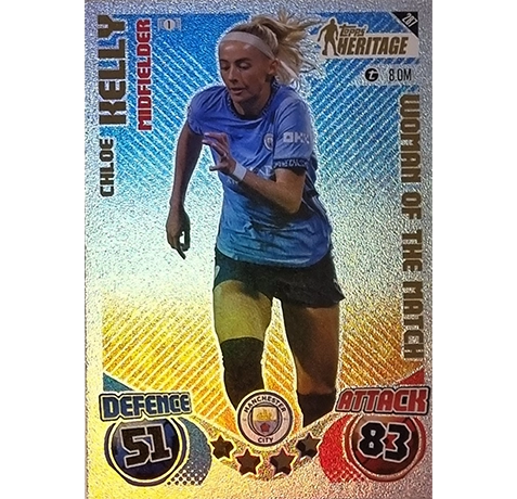 Topps Champions League EXTRA Match Attax 2024-2025 / 287 CHLOE KELLY / HERITAGE