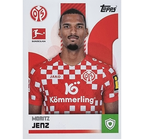 Topps Bundesliga Sticker Saison 2024/2025 / Sticker Nummer 289 Moritz Jenz