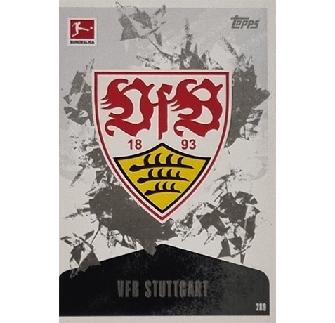 Topps Bundesliga Match Attax 2024/25 / Nr. 289 VFB STUTTGART / CLUB LOGO