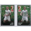 Topps Bundesliga Sticker Saison 2024/2025 / Sticker Nummer 029/030 Maier & Jakic