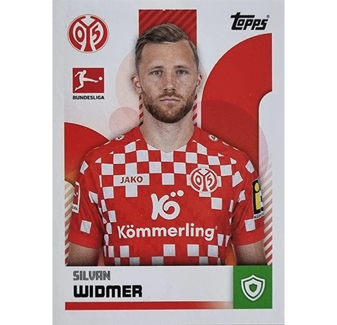 Topps Bundesliga Sticker Saison 2024/2025 / Sticker Nummer 290 Silvan Widmer