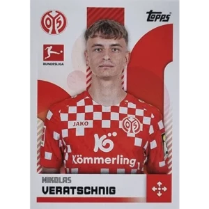 Topps Bundesliga Sticker Saison 2024/2025 / Sticker Nummer 292 Nikolas Veratschnig