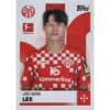 Topps Bundesliga Sticker Saison 2024/2025 / Sticker Nummer 294 Jae-Sung Lee