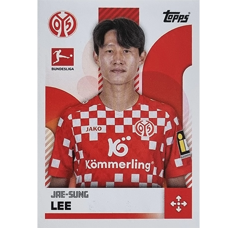 Topps Bundesliga Sticker Saison 2024/2025 / Sticker Nummer 294 Jae-Sung Lee