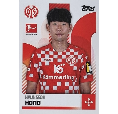 Topps Bundesliga Sticker Saison 2024/2025 / Sticker Nummer 297 Hyunseok Kong