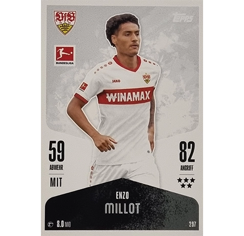 Topps Bundesliga Match Attax 2024/25 / Nr. 297 ENZO MILLOT