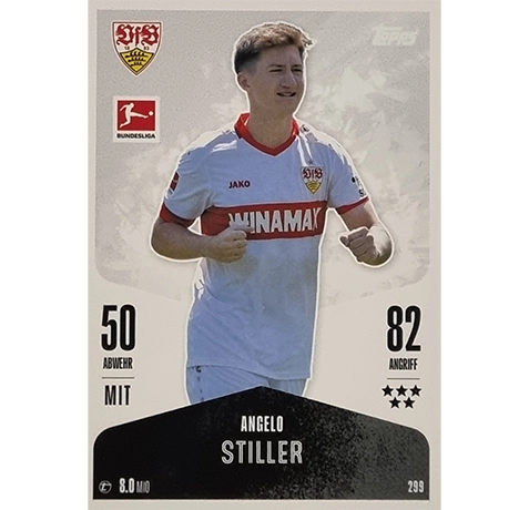 Topps Bundesliga Match Attax 2024/25 / Nr. 299 ANGELO STILLER