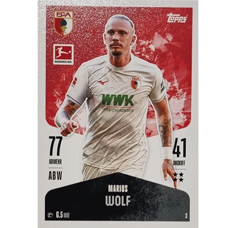 Topps Bundesliga Match Attax 2024/25 / Nr. 003 MARIUS WOLF