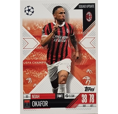 Topps Champions League EXTRA Match Attax 2024-2025 / 030 NOAH OKAFOR