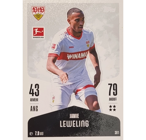 Topps Bundesliga Match Attax 2024/25 / Nr. 301 JAMIE LEWELING