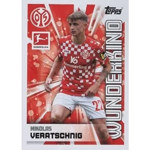 Topps Bundesliga Sticker Saison 2024/2025 / Sticker Nummer 302 Nikolas Veratschnig / Wunderkind