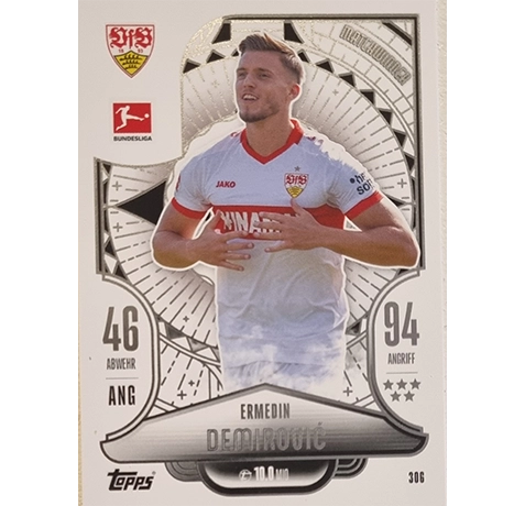 Topps Bundesliga Match Attax 2024/25 / Nr. 306 ERMEDIN DEMIROVIC / MATCHWINNER