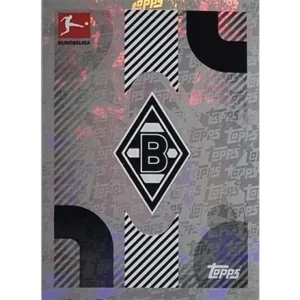 Topps Bundesliga Sticker Saison 2024/2025 / Sticker Nummer 308 Borussia Mönchengladbach Logo