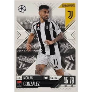 Topps Champions League EXTRA Match Attax 2024-2025 / 031 NICOLAS GONZALEZ