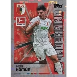 Topps Bundesliga Sticker Saison 2024/2025 / Sticker Nummer 031 Mert Kömür / Wunderkind Glitzer