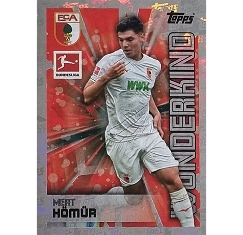 Topps Bundesliga Sticker Saison 2024/2025 / Sticker Nummer 031 Mert Kömür / Wunderkind Glitzer