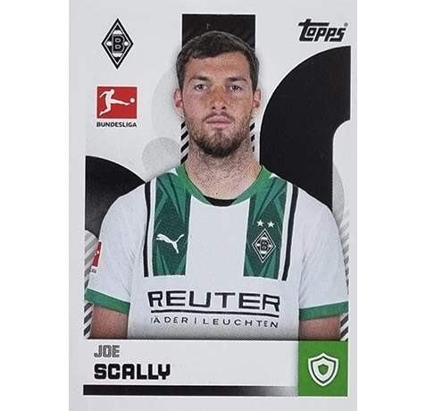Topps Bundesliga Sticker Saison 2024/2025 / Sticker Nummer 311 Joe Scally
