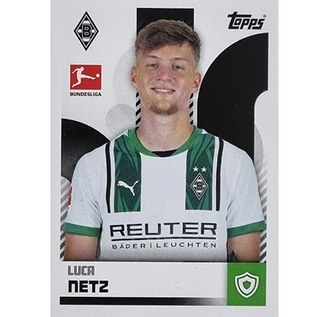 Topps Bundesliga Sticker Saison 2024/2025 / Sticker Nummer 312 Luca Netz
