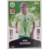 Topps Bundesliga Match Attax 2024/25 / Nr. 314 MATTIAS SVANBERG