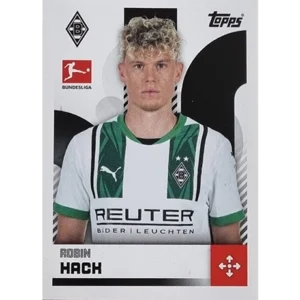 Topps Bundesliga Sticker Saison 2024/2025 / Sticker Nummer 315 Robin Hack