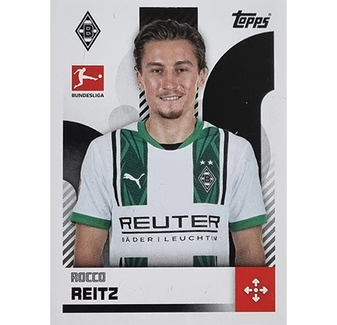 Topps Bundesliga Sticker Saison 2024/2025 / Sticker Nummer 316 Rocco Reitz